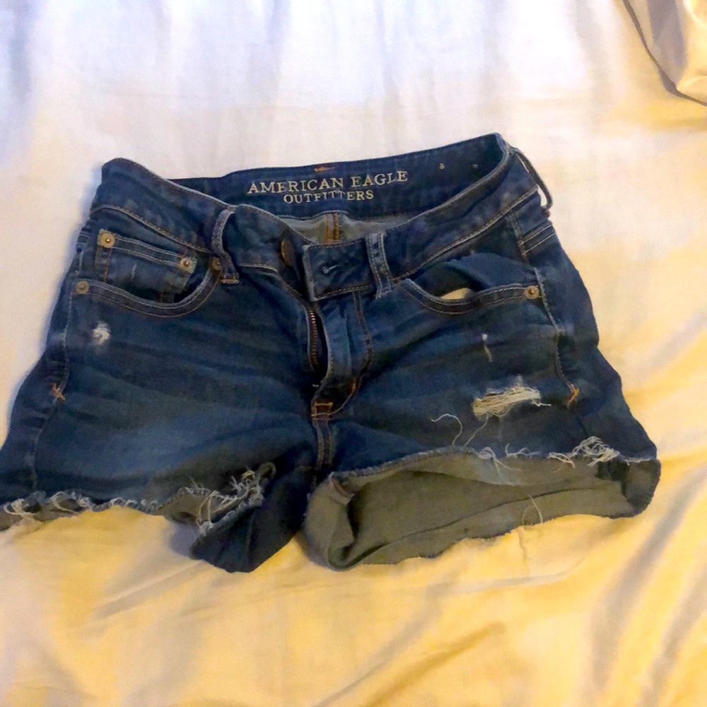 jean shorts!